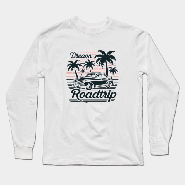 Roadtrip Long Sleeve T-Shirt by Fudz design